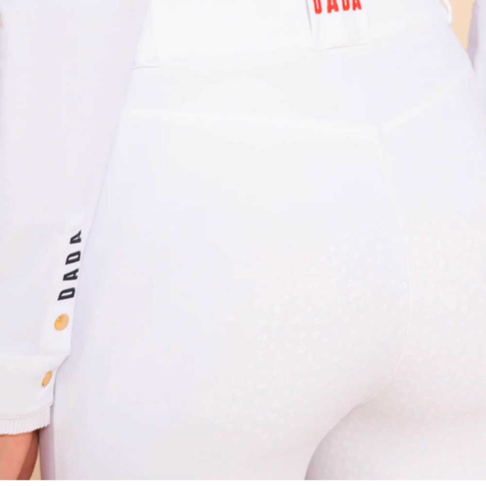 Dada White Kit Riding Breeches - Picture 8 of 14